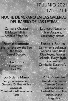 Noche de Verano en el Barrio de las Letras