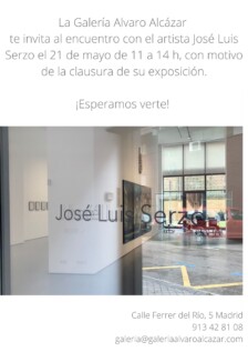 Encuentro con el artista José Luis Serzo