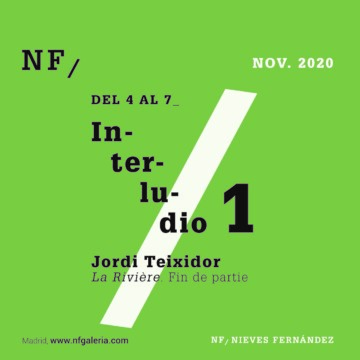 INTERLUDIO 1: Jordi Teixidor. Fin de partie.