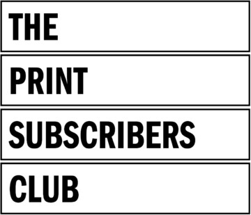 The Print Subscribers Club – 25 años