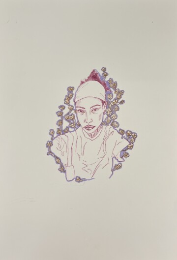 It’s cold in the cactus garden